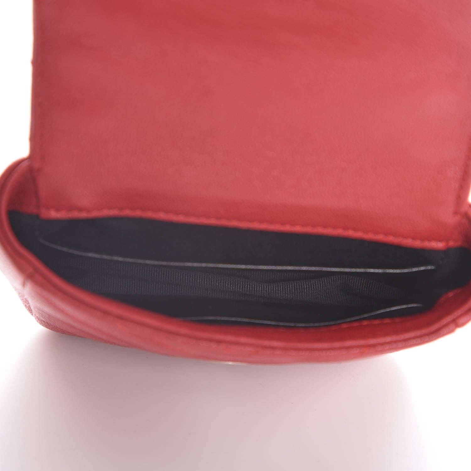 Saint Laurent Sheepskin Matelasse Monogram Mini College Bag New Red 6 of 7