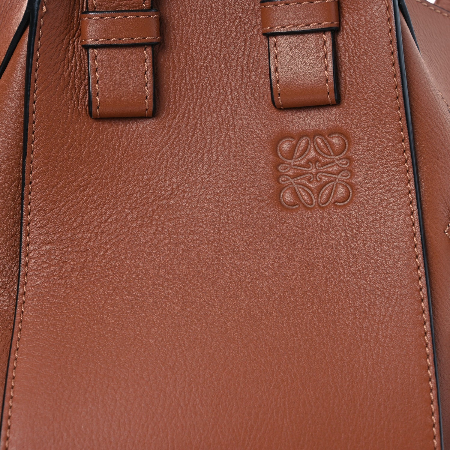 Loewe Grained Calfskin Small Hammock Shoulder Bag Tan 8 of 15