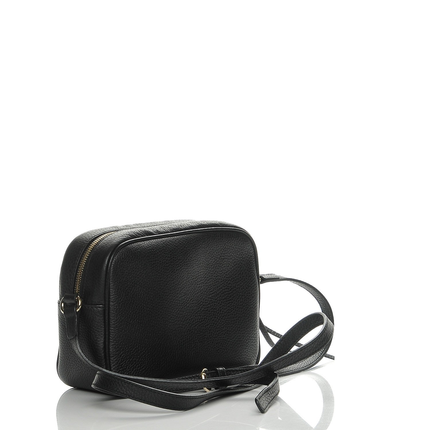 Gucci Pebbled Calfskin Small Soho Disco Bag Black 3 of 7