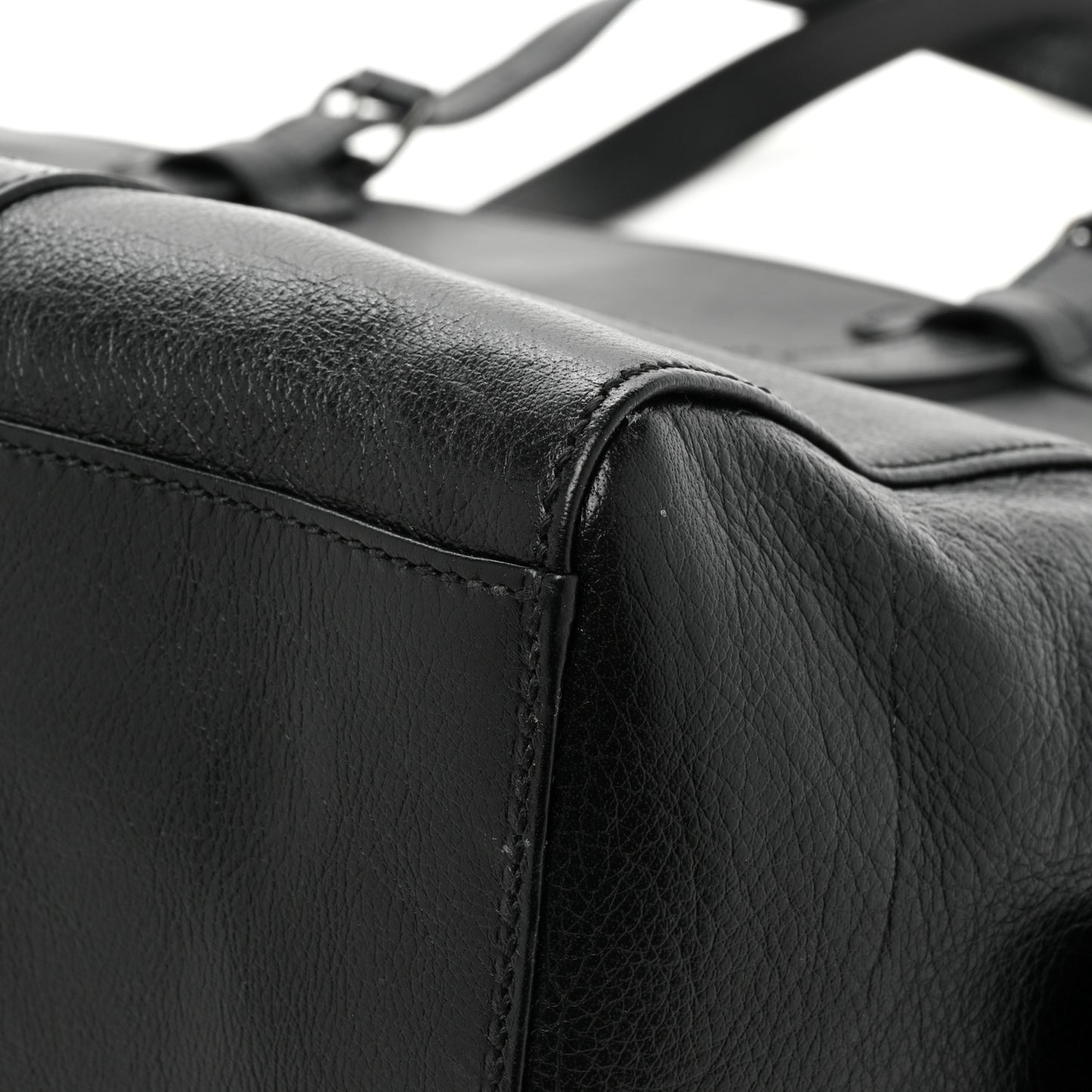 Calfskin Tonal GG Medium Tote Bag Black