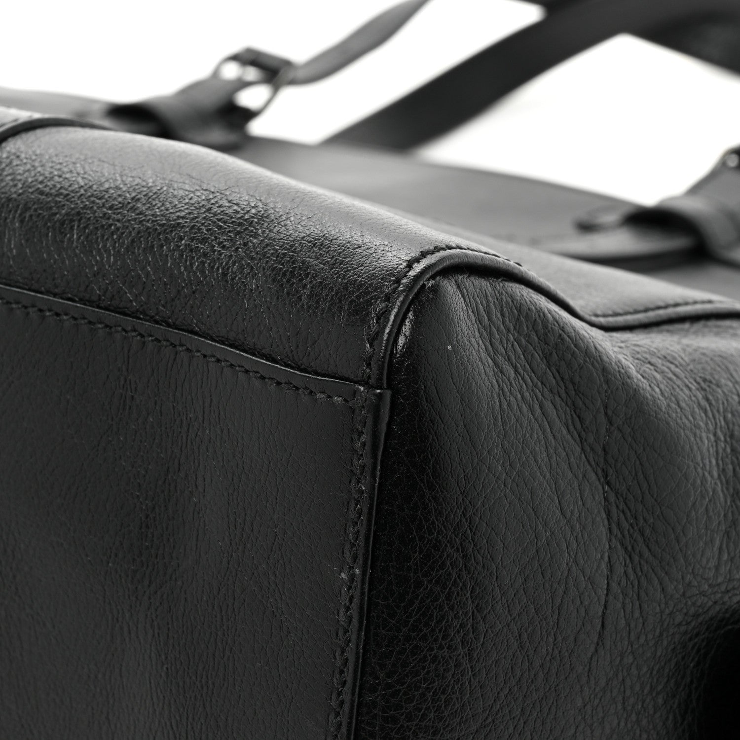 Gucci Calfskin Tonal GG Medium Tote Bag Black 15 of 15