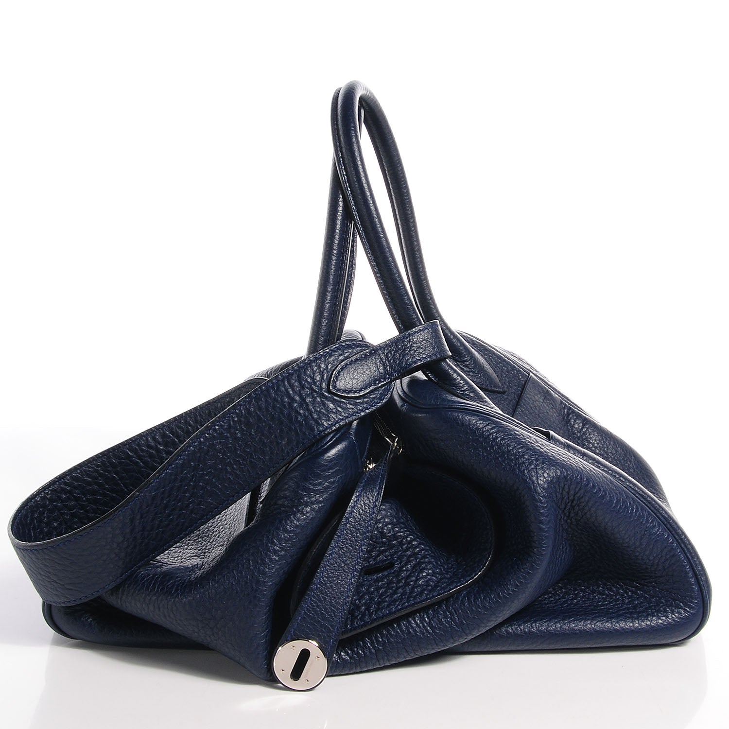 Hermes Taurillon Clemence Lindy 34 Bleu Abysse 8 of 10