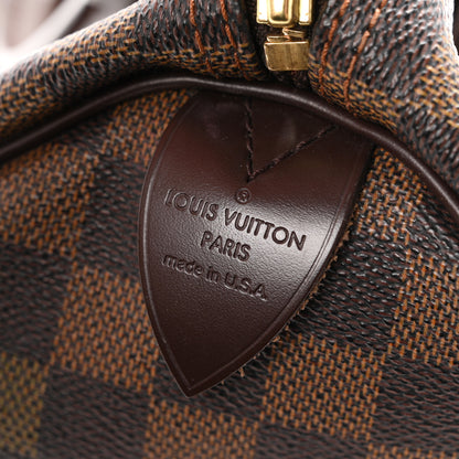 Louis Vuitton Damier Ebene Speedy 30 6 of 10