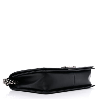 Chanel Lambskin Quilted Large Boy Flap Black 4 of 12