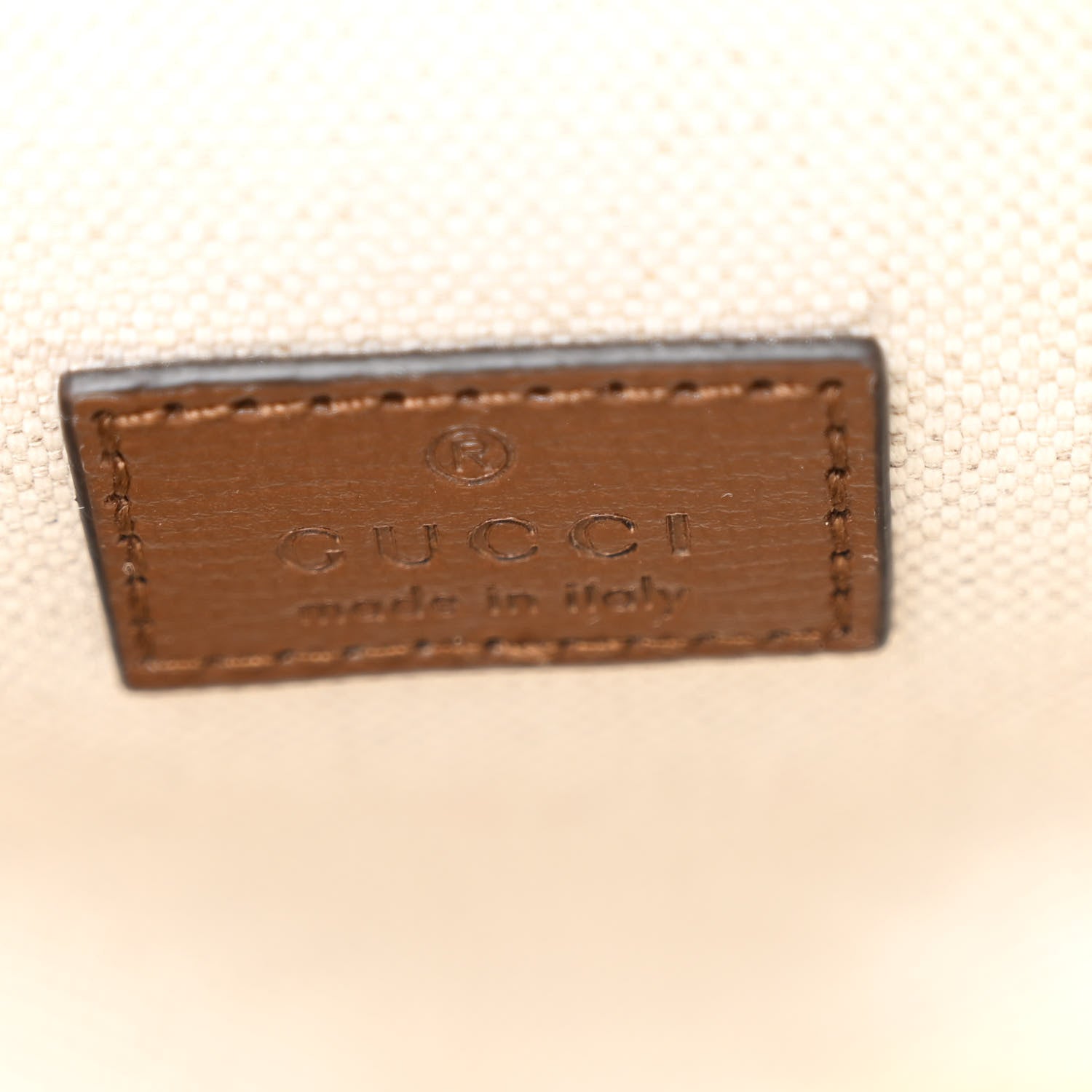 Gucci GG Supreme Monogram Azalea Calfskin Retro Interlocking G Multi-Function Bag Beige Ebony Brown Sugar 7 of 11