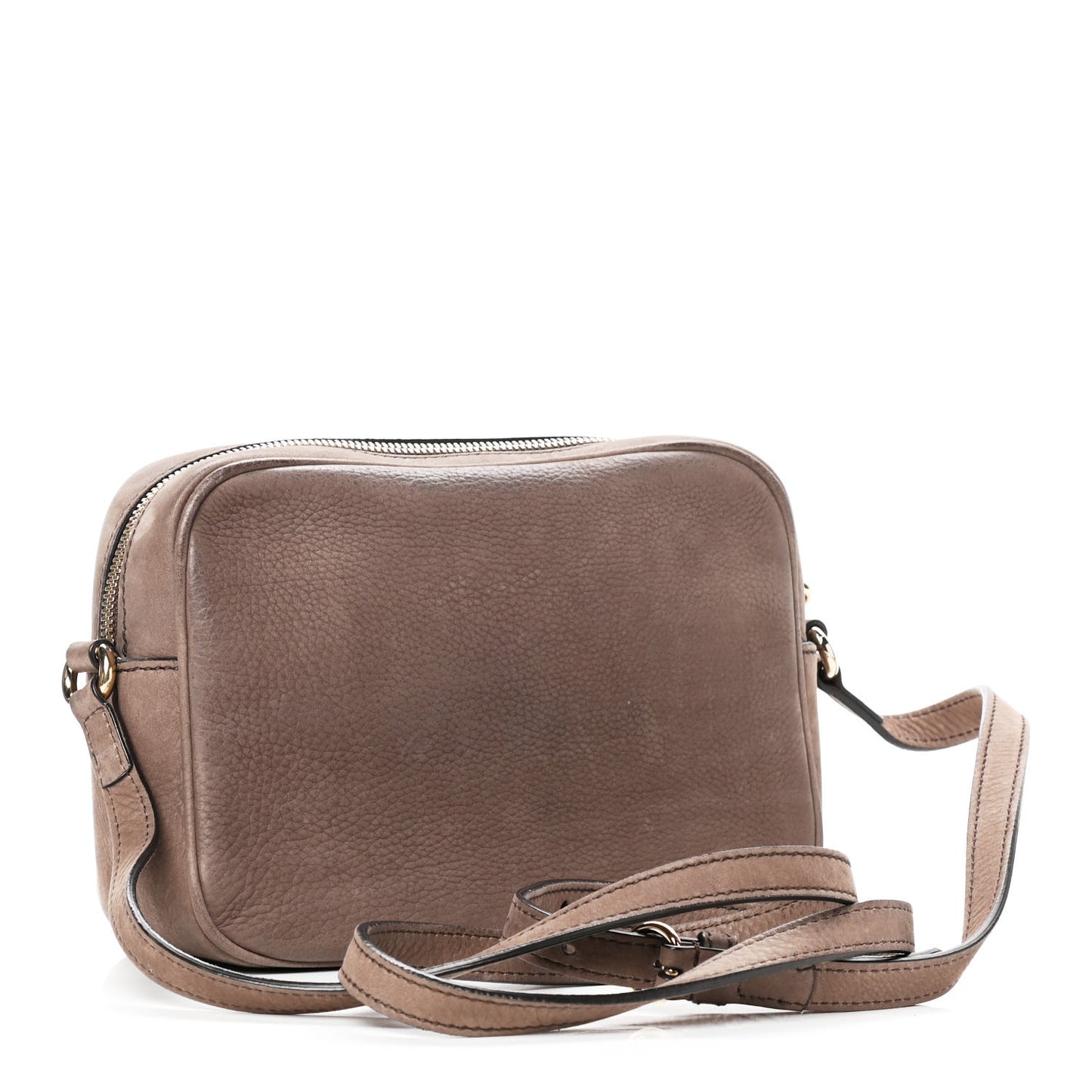 Vitello Range Small Soho Disco Bag Grey Field