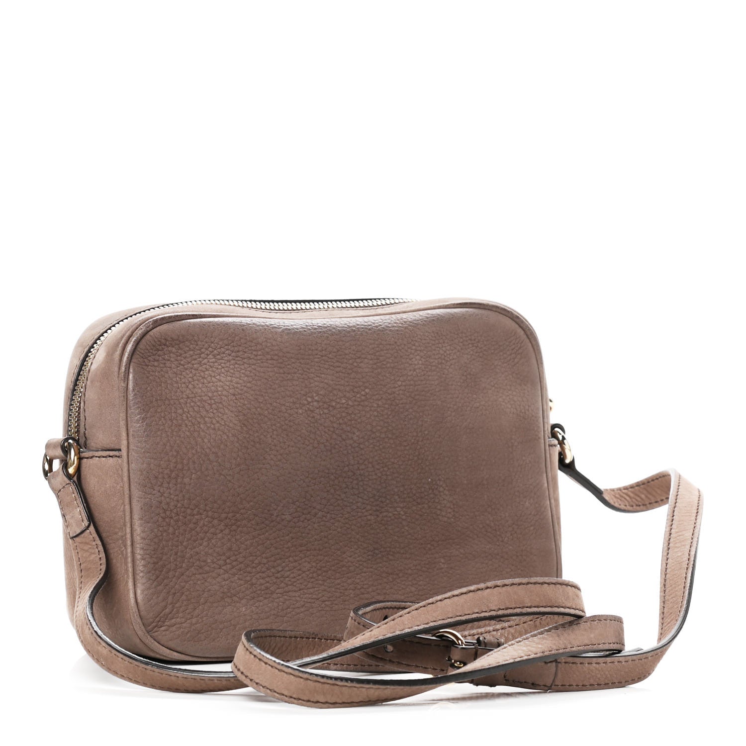 Gucci Vitello Range Small Soho Disco Bag Grey Field 2 of 4