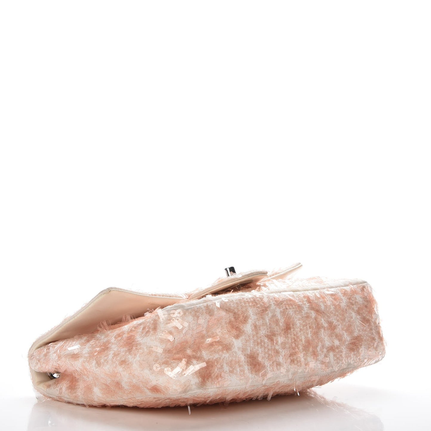 Sequin Paillette Small Flap Light Pink