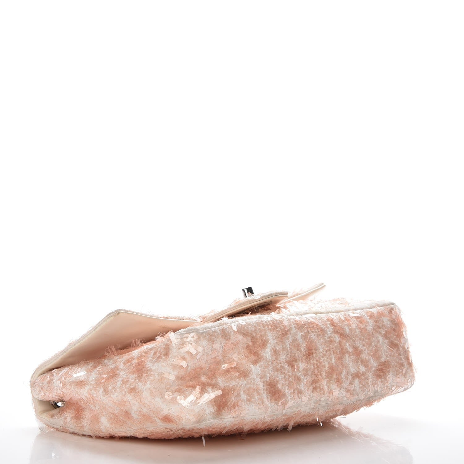 Chanel Sequin Paillette Small Flap Light Pink 4 of 18