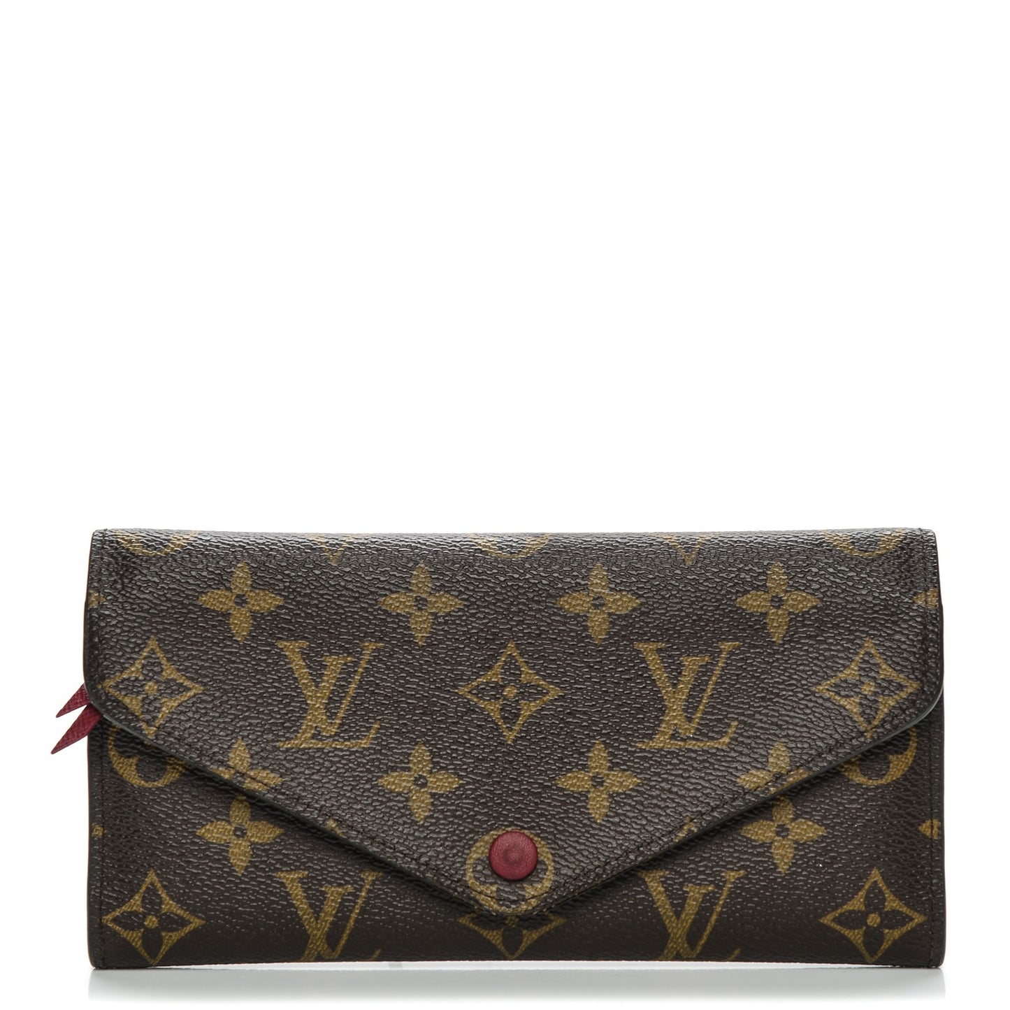 Monogram Josephine Wallet Fuchsia