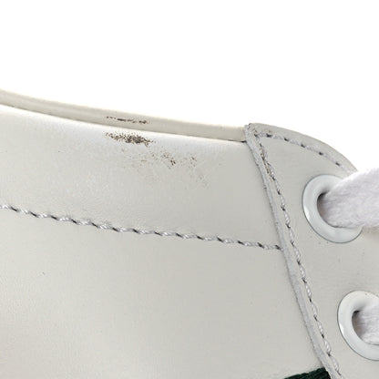 Gucci Calfskin Ayers Bee Embroidered Womens Ace Sneakers 36 White Green 11 of 14