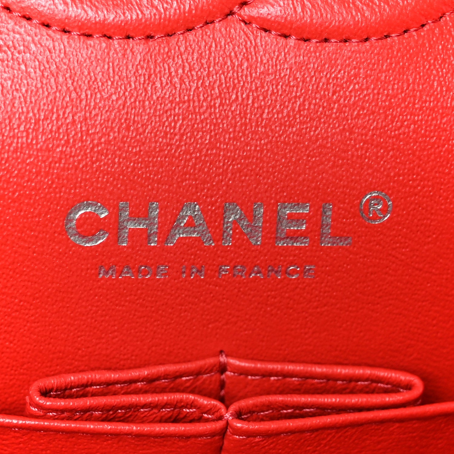 Chanel Caviar Quilted Medium Double Flap Red 5 of 10