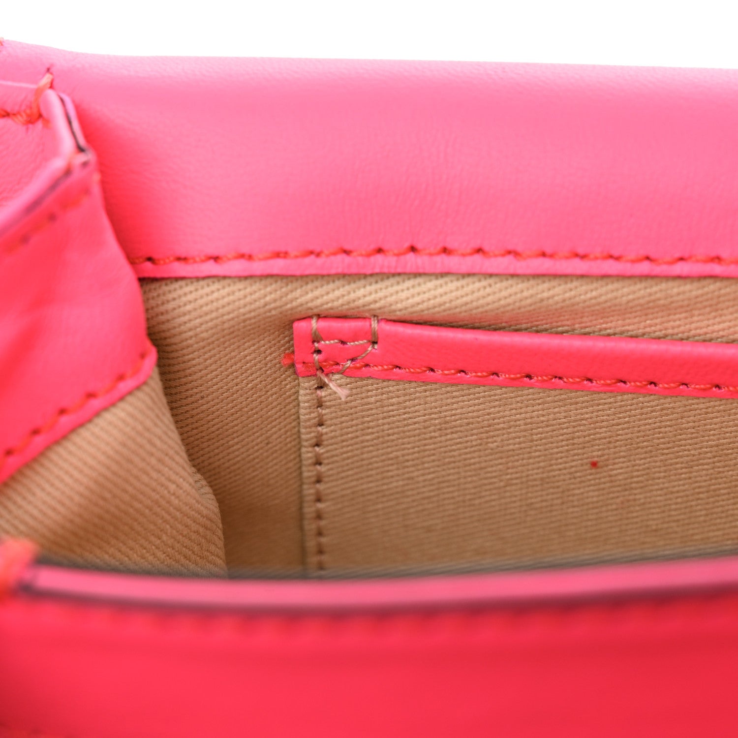 Valentino Garavani Calfskin Va Va Voom Shoulder Bag Pop Fuxia 10 of 14