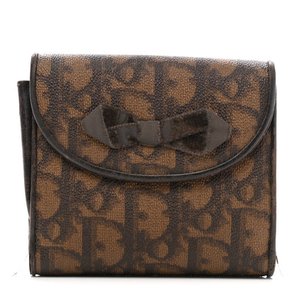 Christian Dior Monogram Compact Wallet Light Brown 1 of 12