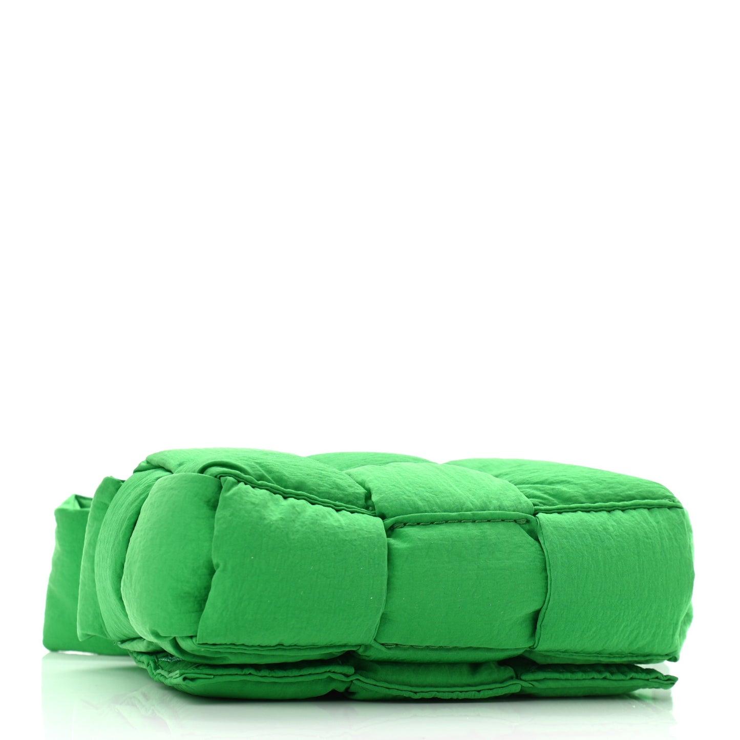 Nylon Intrecciato Padded Tech Candy Cassette Bag Parakeet
