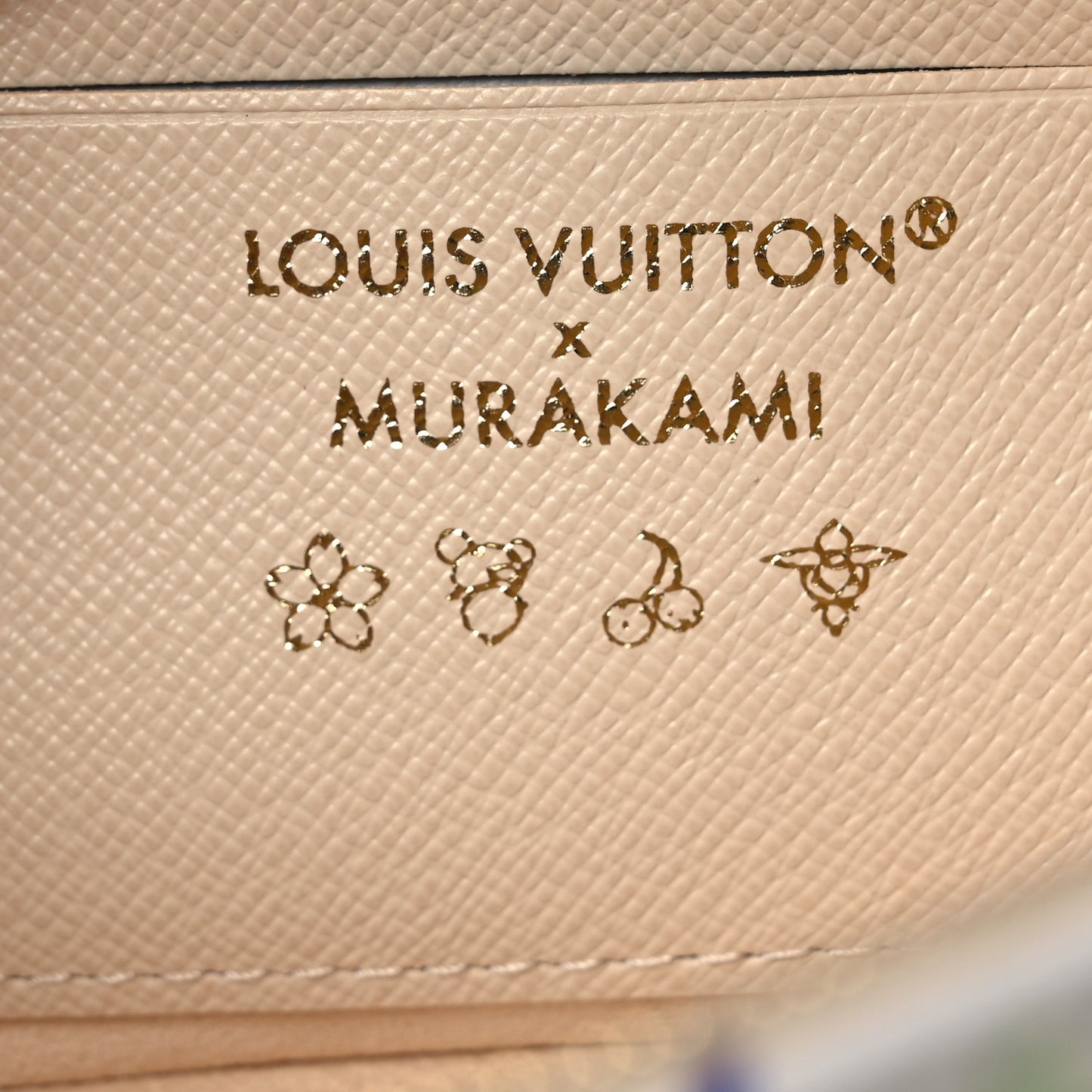 LV X TM Monogram Multicolor Ivy Wallet On Chain White