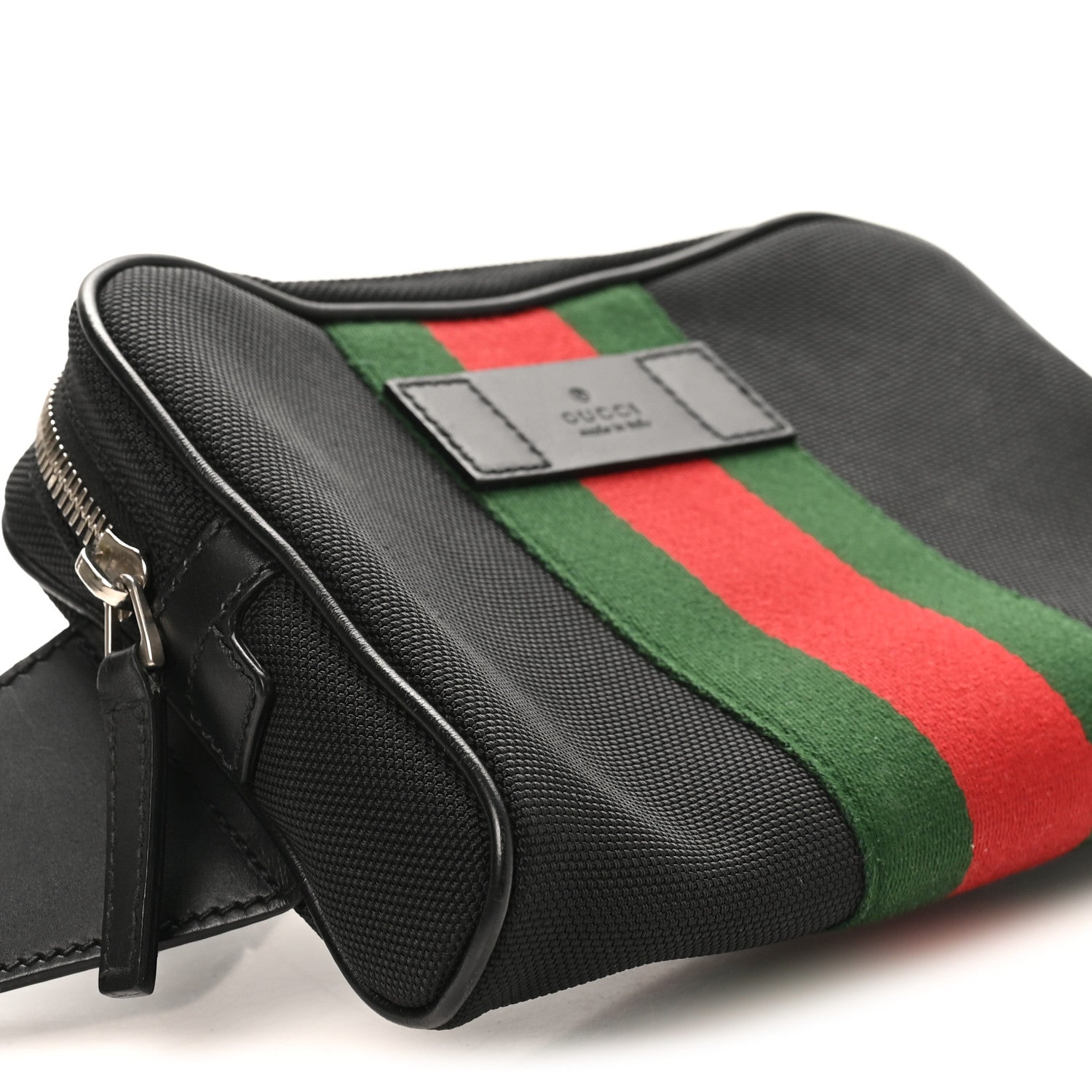 Gucci Canvas Web Slim Belt Bag Black 1874489 – FASHIONPHILE