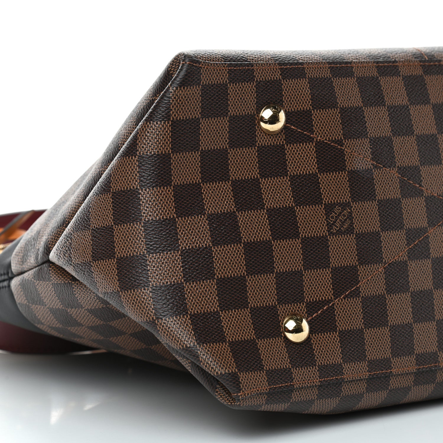Louis Vuitton Damier Ebene Calfskin Maida Black 9 of 10