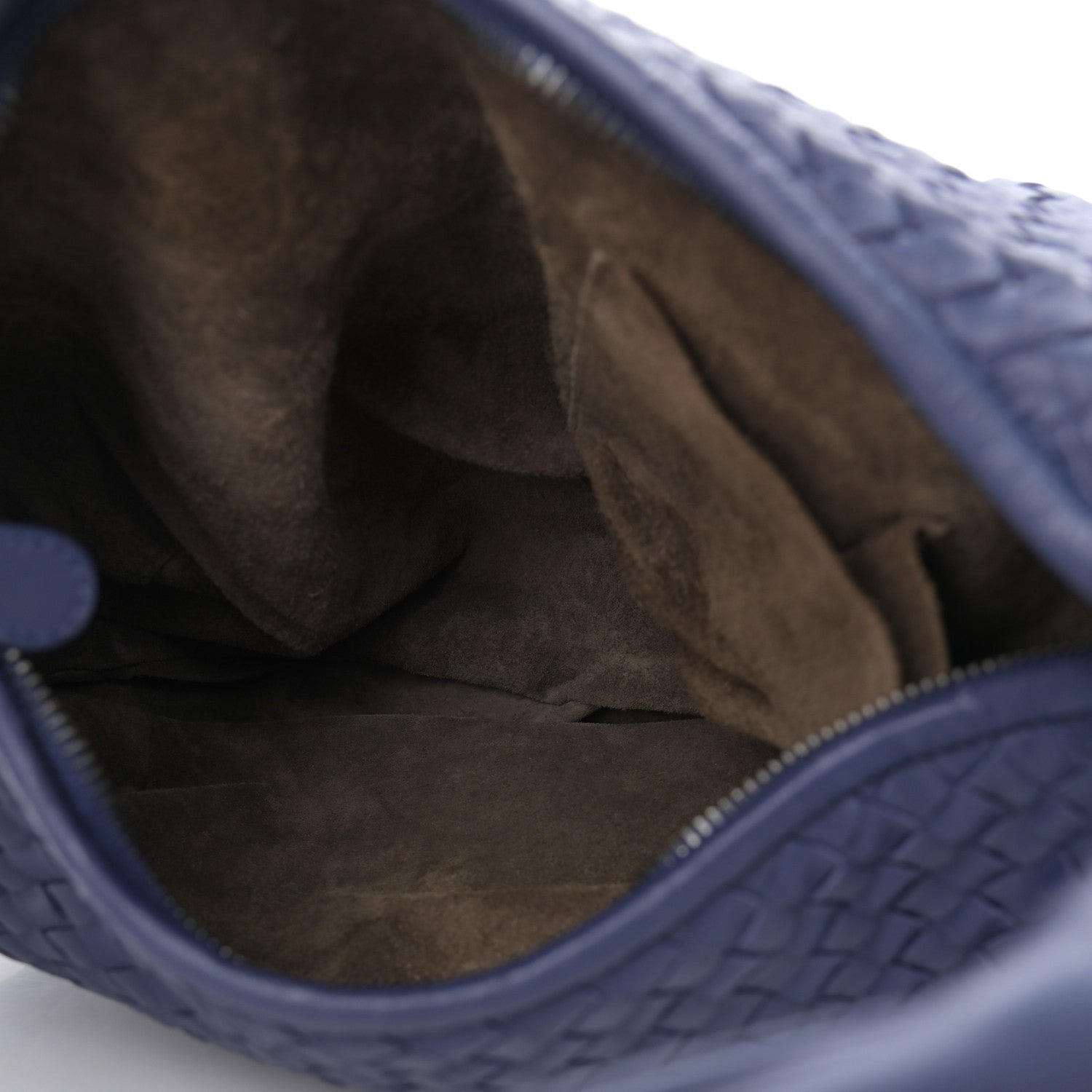 Bottega Veneta Nappa Intrecciato Medium Belly Veneta Hobo Sapphire 5 of 9