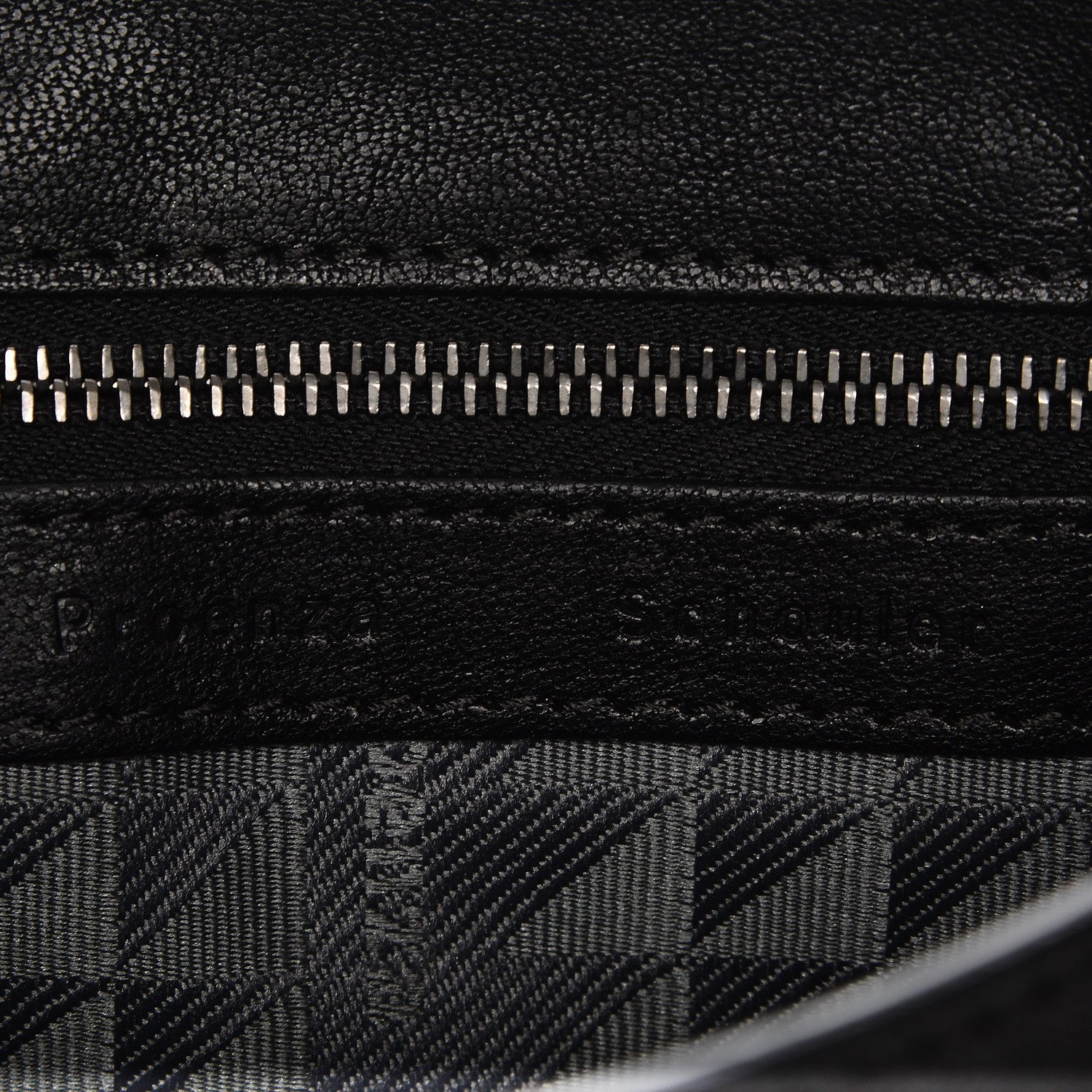 Proenza Schouler Lambskin Fringe PS1 Crossbody Pouch Black 6 of 8