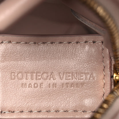 Bottega Veneta Lambskin Maxi Intrecciato Mini Cassette Camera Bag Macaroon 5 of 9