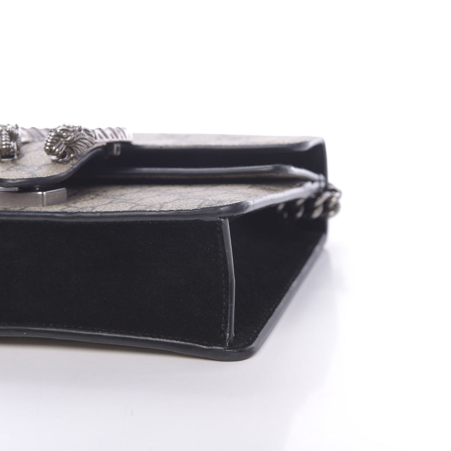 GG Supreme Monogram Mini Dionysus Shoulder Bag Black