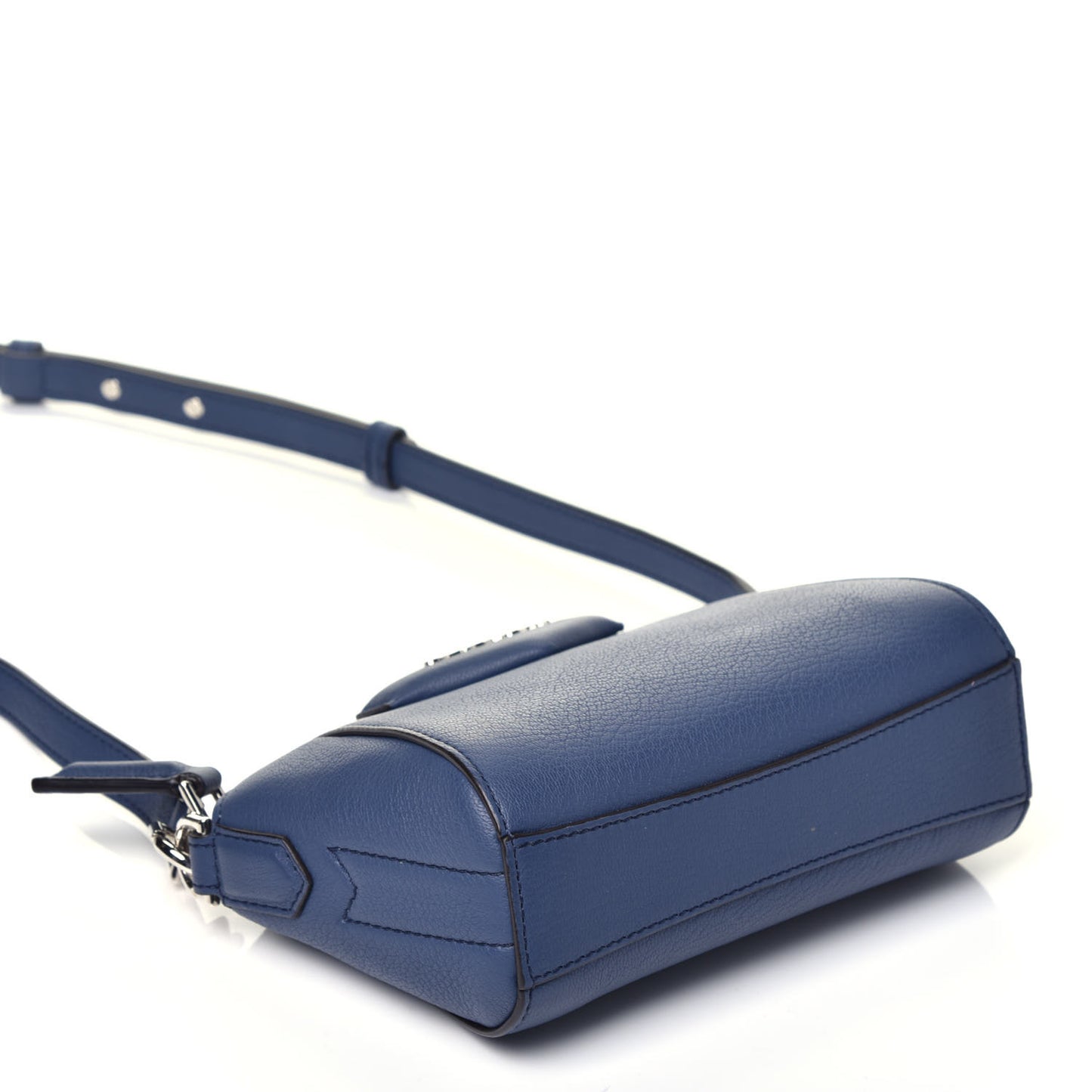 Sugar Goatskin Nano Antigona Midnight Blue