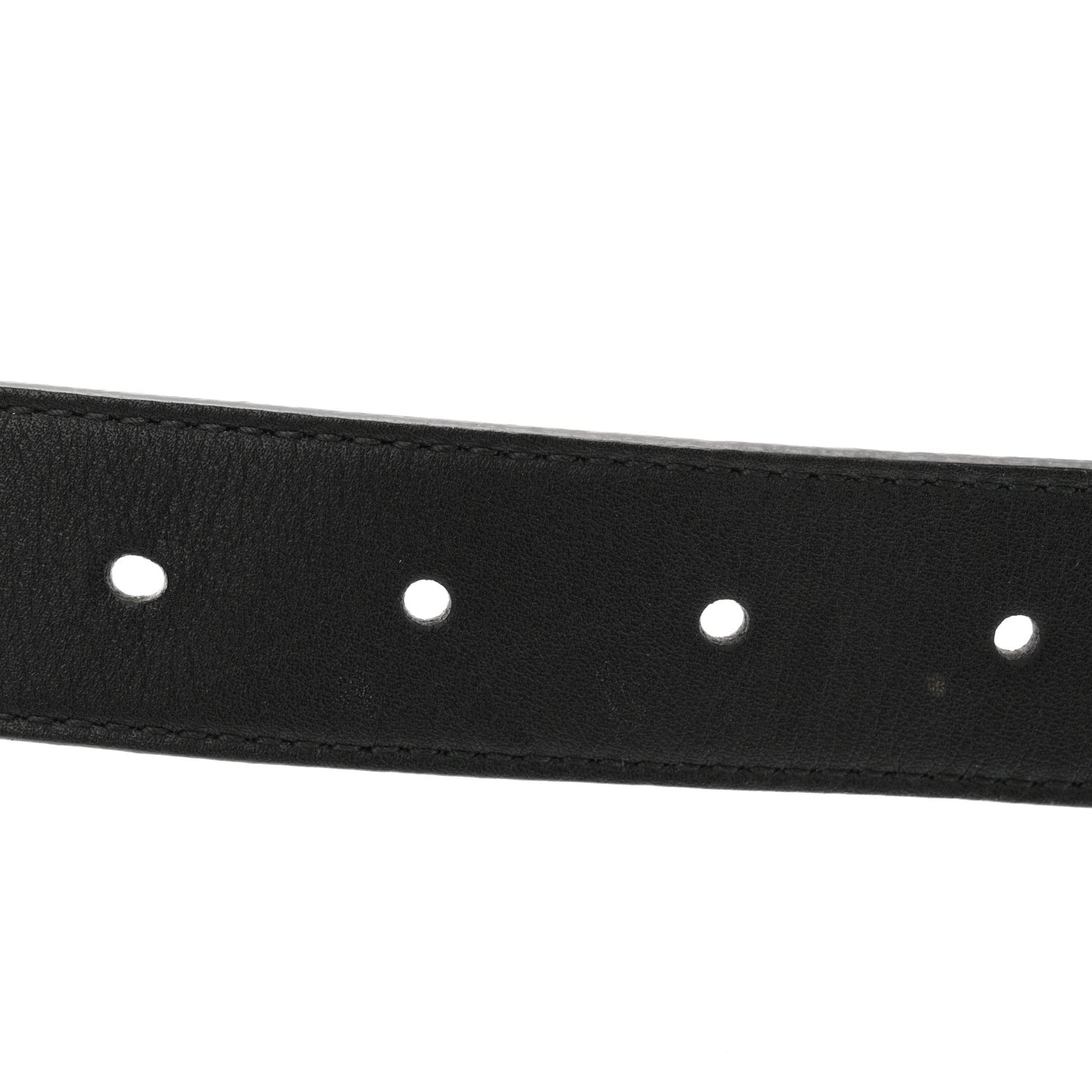 Moon Calfskin Double G 30mm Belt 110 44 Black
