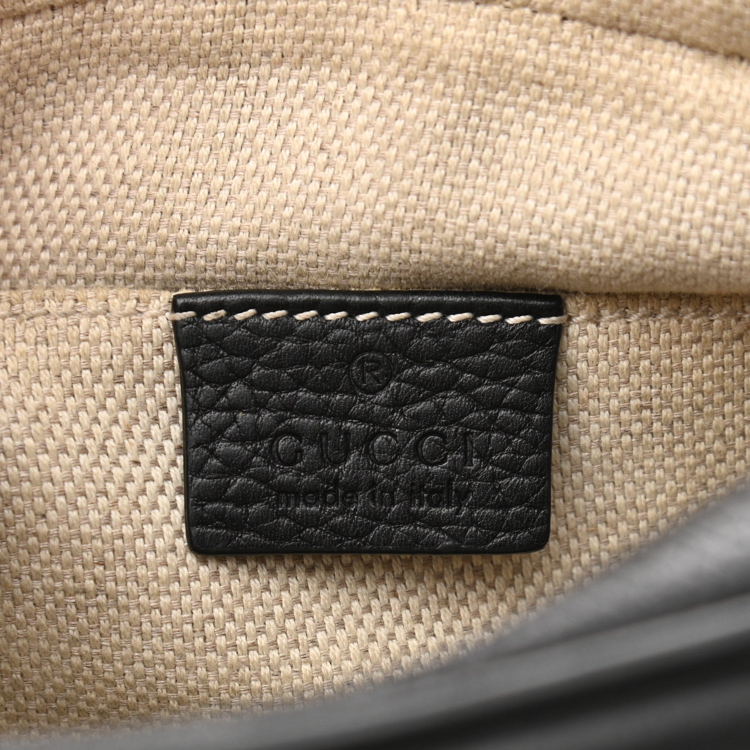 Gucci Pebbled Calfskin Small Soho Disco Bag Black 6 of 14