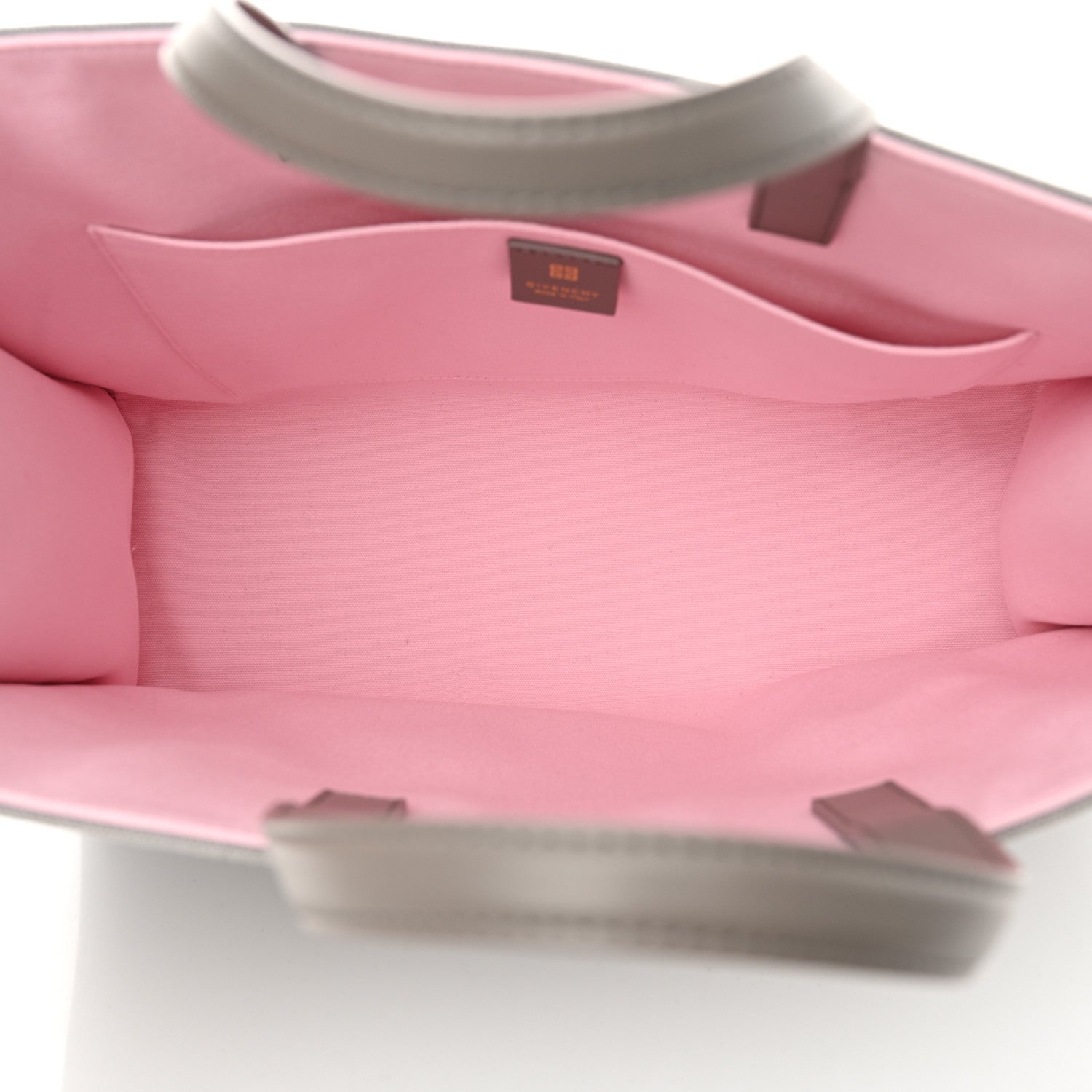 Givenchy Canvas Embroidered Medium G-Tote Grey Pink 5 of 11
