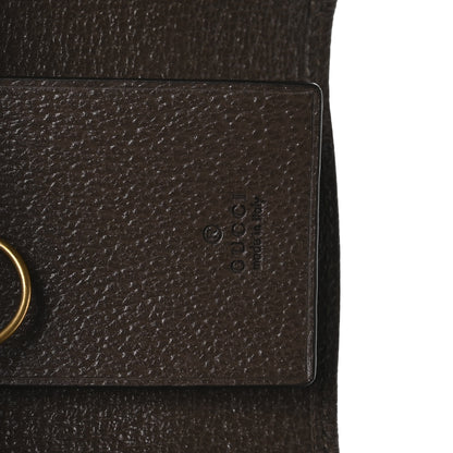 Gucci GG Supreme Monogram Web Ophidia 6 Key Holder Case Beige New Acero 6 of 8