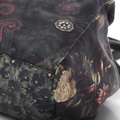 Givenchy Rubber Effect Floral Print Small Pandora Black Multicolor 9 of 10
