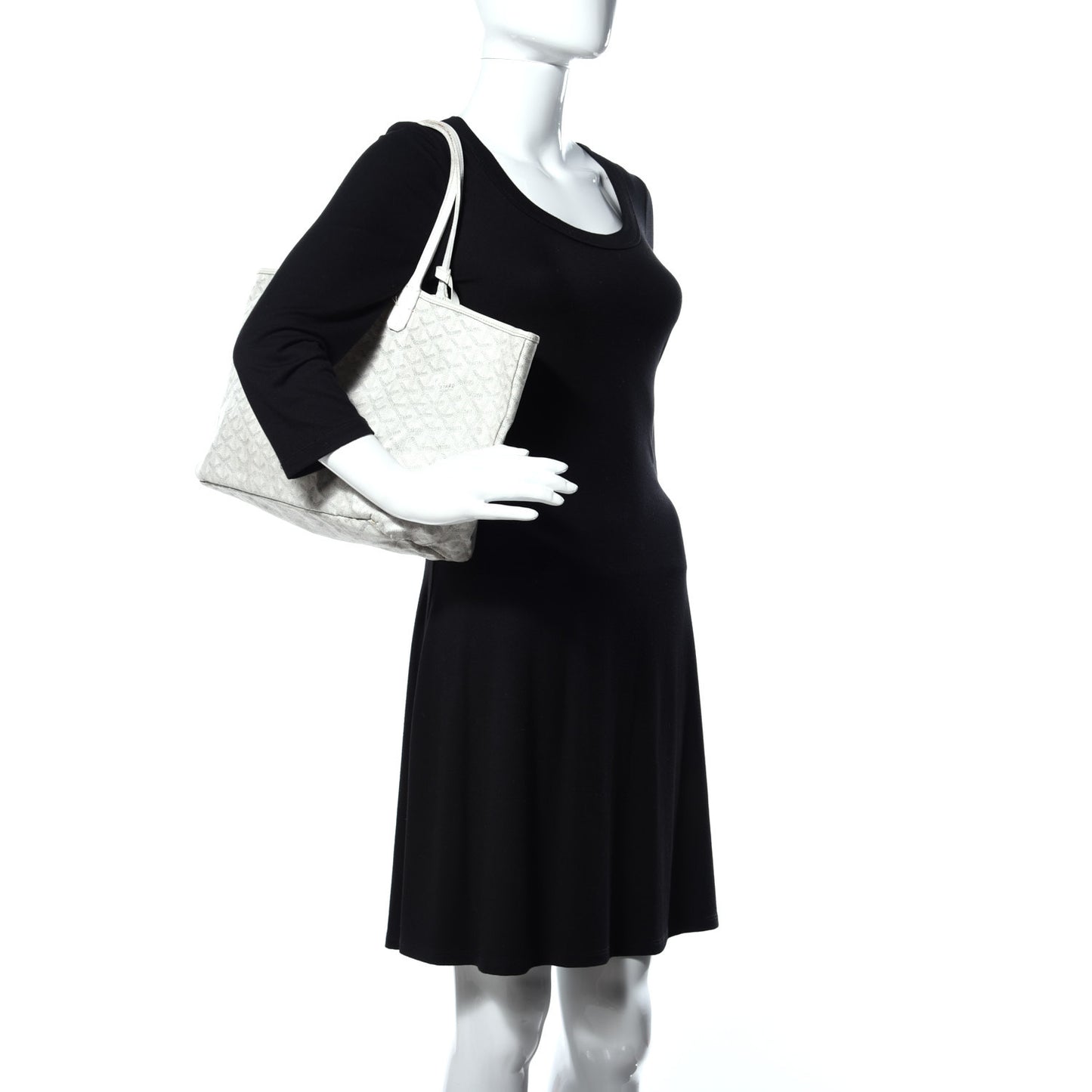 Goyardine Saint Louis PM White