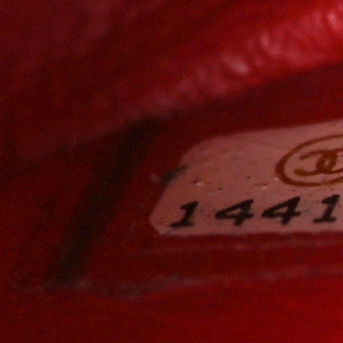 Chanel Patent Calfskin Quilted Medium Double Flap Dark Red 7 of 9