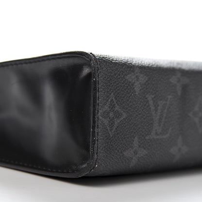 Louis Vuitton Monogram Eclipse Pochette Voyage MM 7 of 9