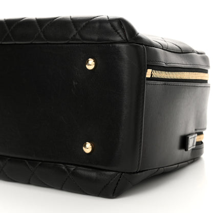 Chanel Lambskin Quilted Medium Trendy CC Bowling Bag Black 10 of 10