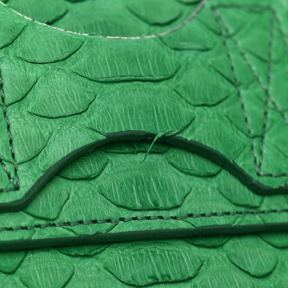 Celine Snakeskin Mini Luggage Green 11 of 12