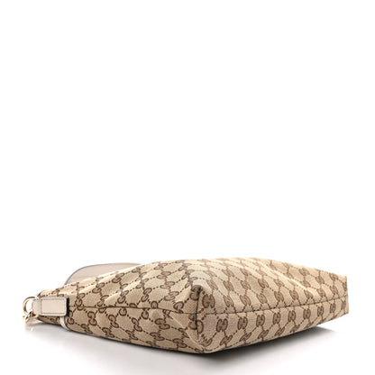 Gucci Monogram Medium Flat Messenger Bag Off White 4 of 9