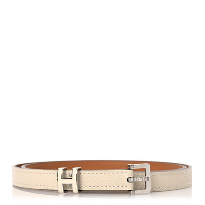 Hermes Epsom 15mm Pop H Belt  80 32 Craie 1 of 5