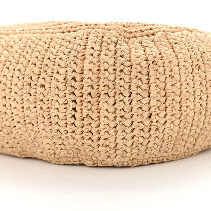 Stella McCartney Raffia Logo Medium Slouchy Tote Bag Beige 10 of 10