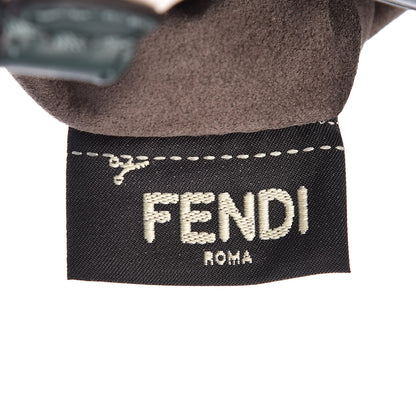 Fendi Vitello Baltico Century Dolce Waves DotCom Satchel Verde Inglese White 10 of 15