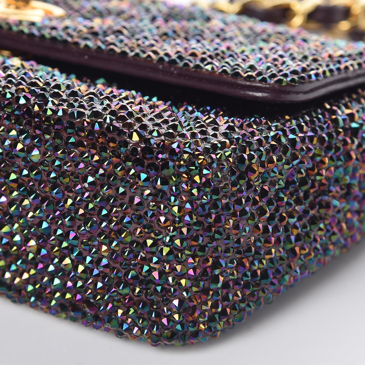 Chanel Strass Encrusted Mini Rectangular Flap Bag Multicolor 8 of 20
