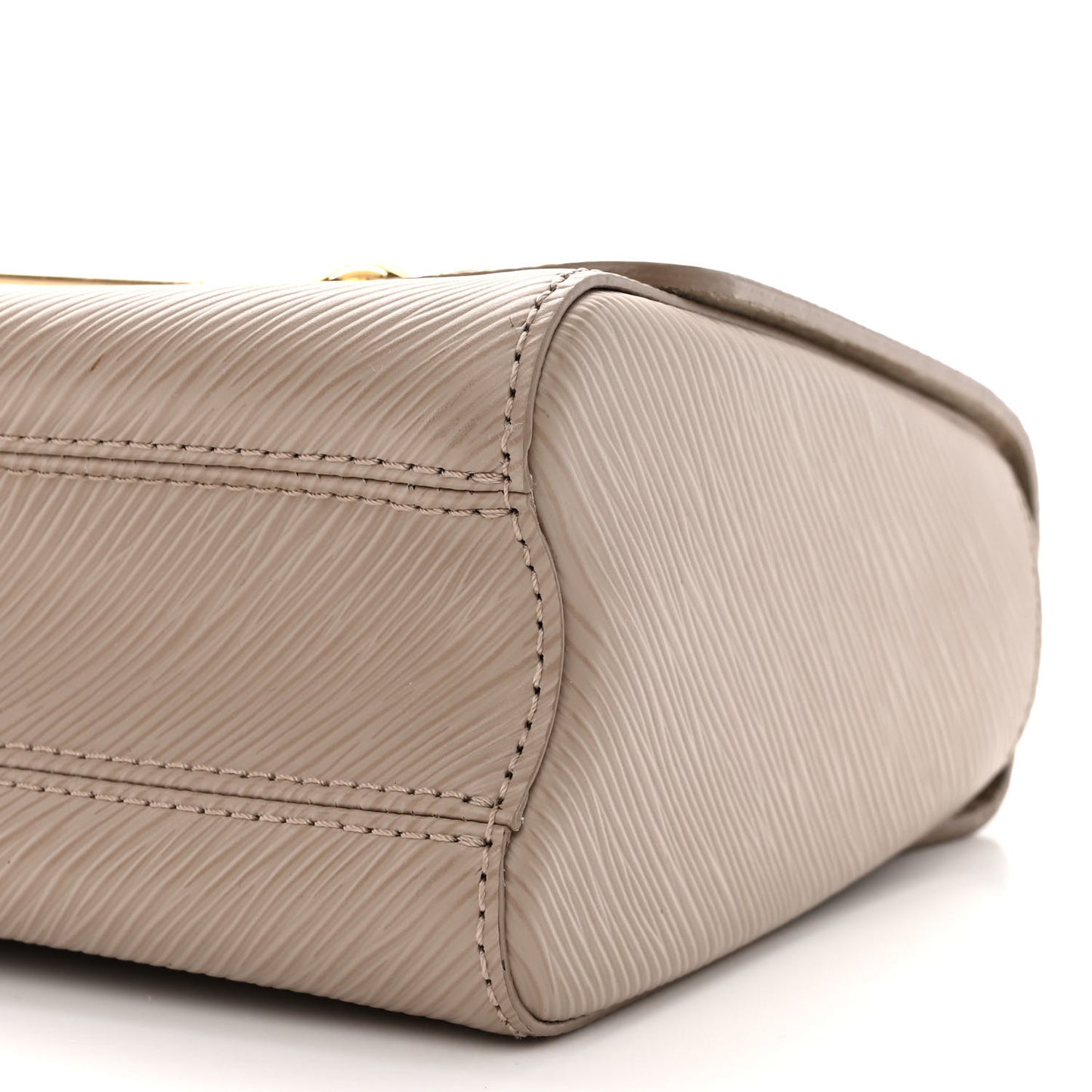 Epi Studded Sol Twist Shoulder Bag MM Galet