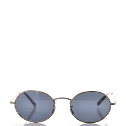 Oliver Peoples The Row Empire Suite Oval Sunglasses Pewter Black 2 of 10