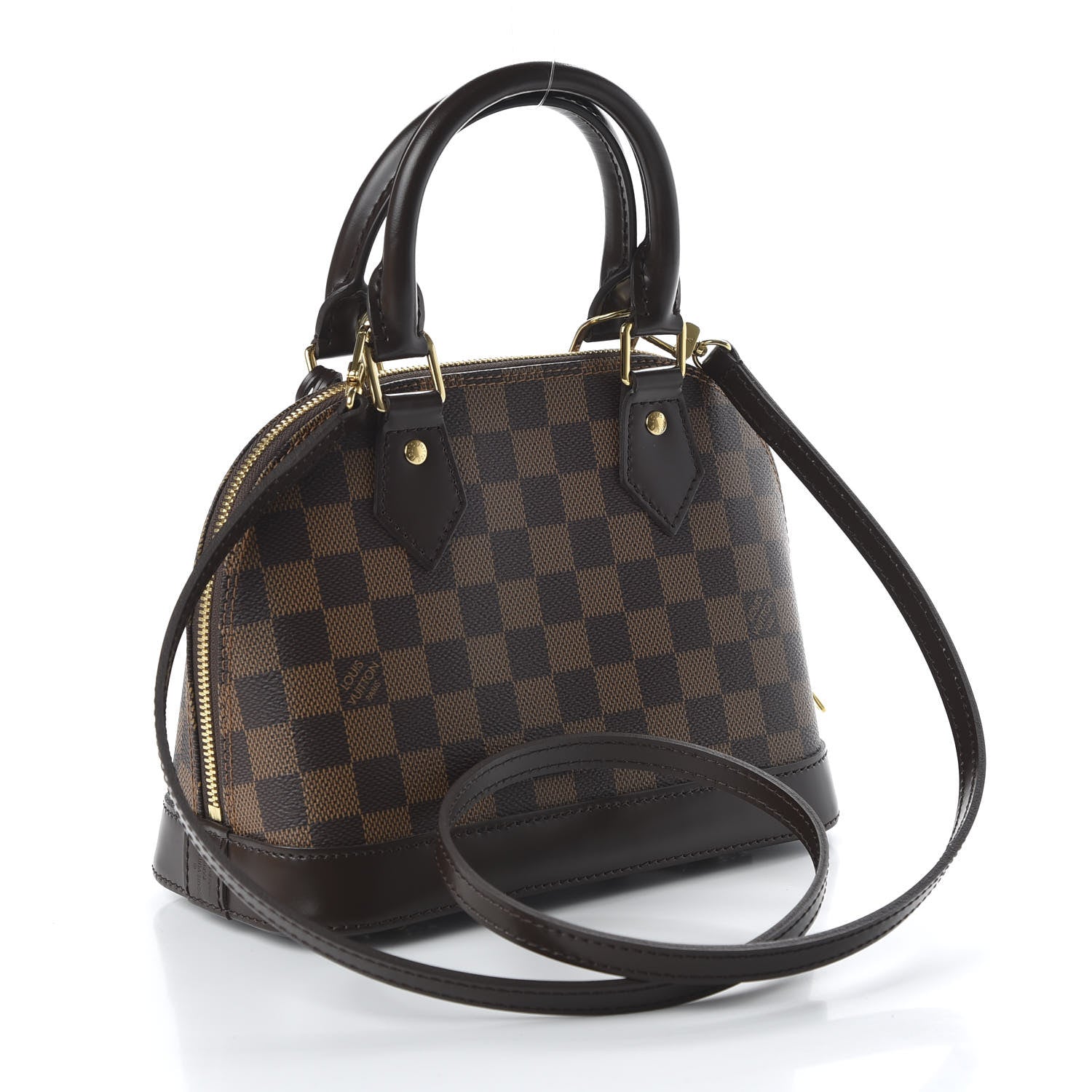 Louis Vuitton Damier Ebene Alma BB 2 of 9