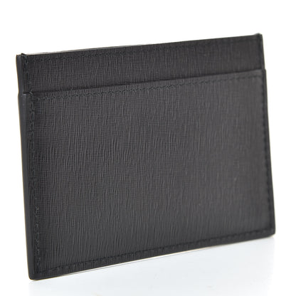 Balenciaga Textured Calfskin Everyday Multi Card Case Black 3 of 9