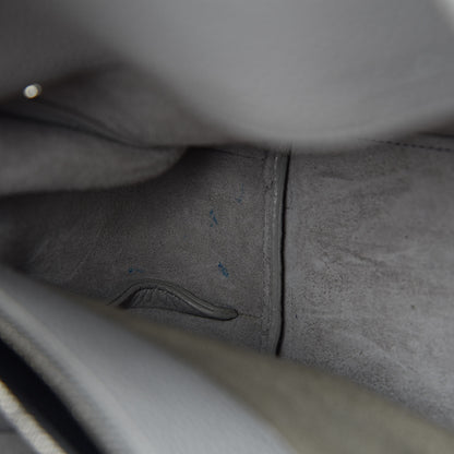 Saint Laurent Grained Calfskin Small Supple Sac De Jour Grey 11 of 20
