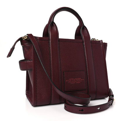 Marc Jacobs Grained Calfskin Small The Tote Bag Chianti 3 of 8