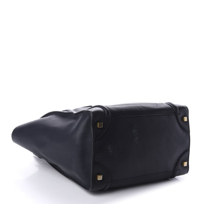 Celine Smooth Calfskin Micro Luggage Black 4 of 13