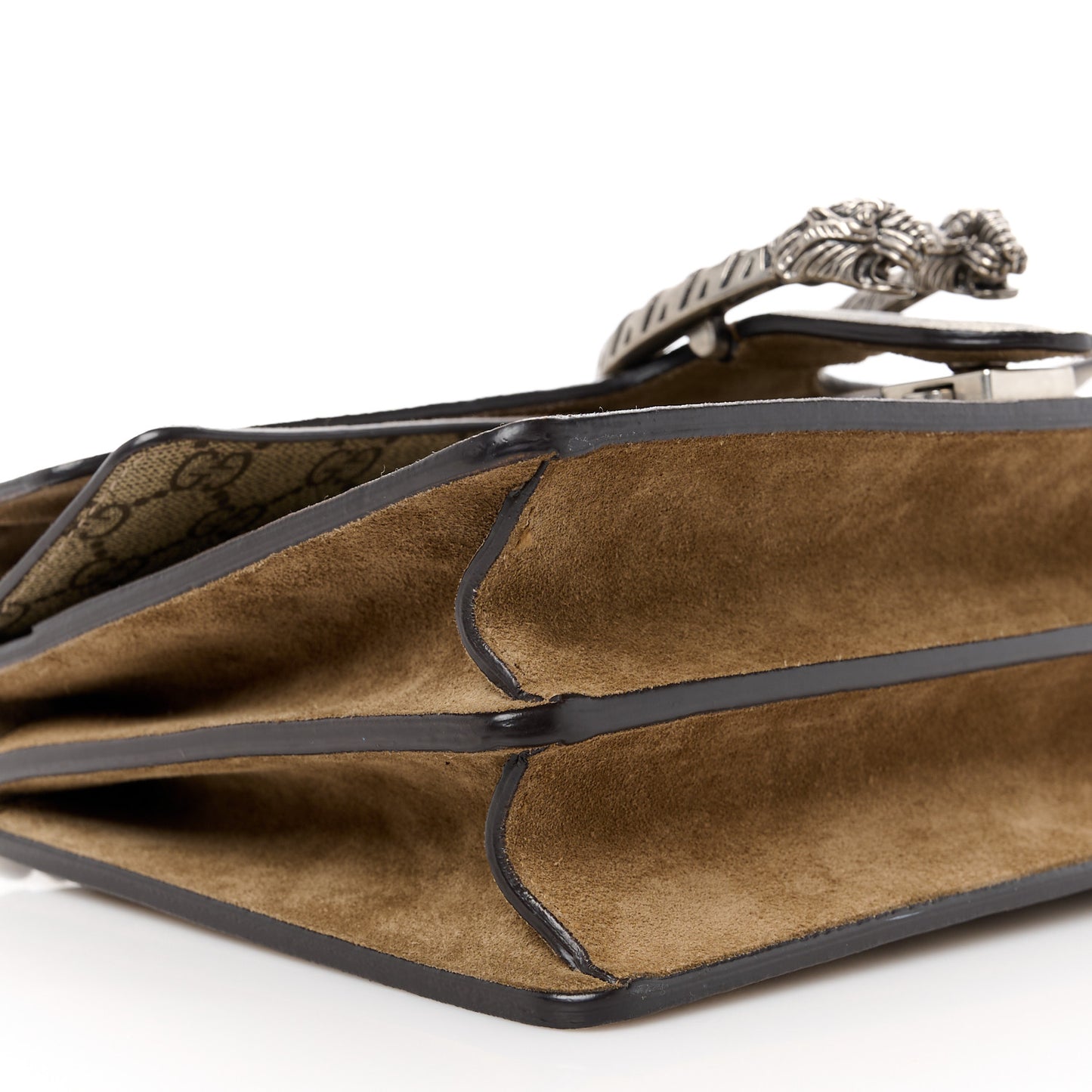 GG Supreme Monogram Small Dionysus Shoulder Bag Taupe